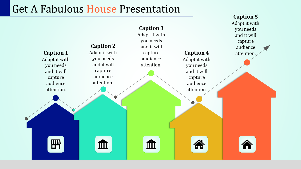 Attractive House PowerPoint Template Presentation